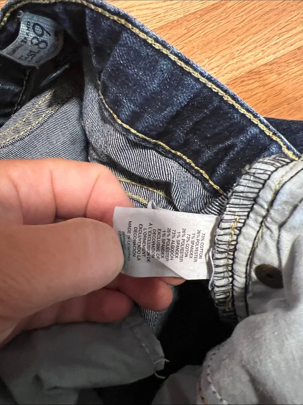 Cat & Jack and Children’s place Lot of 2 Jeans Sz 14